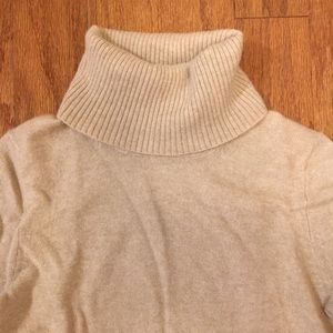 J. Crew 100% Italian Cashmere Turtleneck Sweater